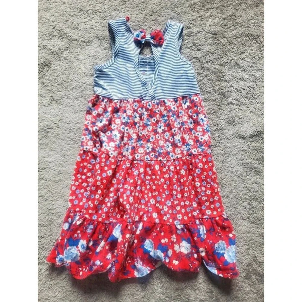 Girls 5T Short Sleeveless Dresses 2pc
